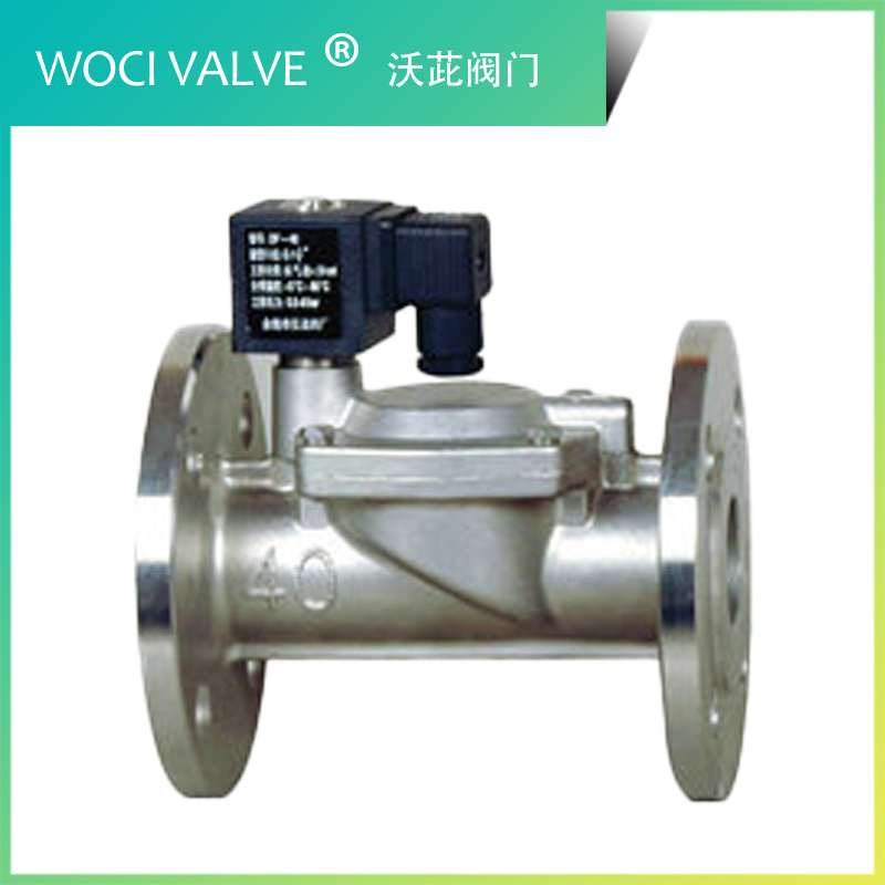 DF-F 法蘭大口徑液、氣電磁閥